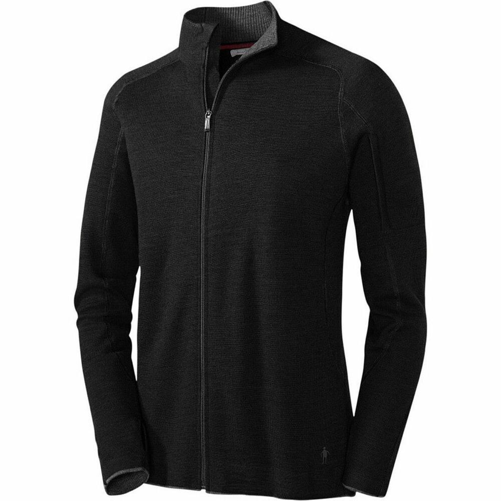 Smartwool Men’s Sweater TML Light SportKnit Full Zip Top Long Sleeve Merino Wool